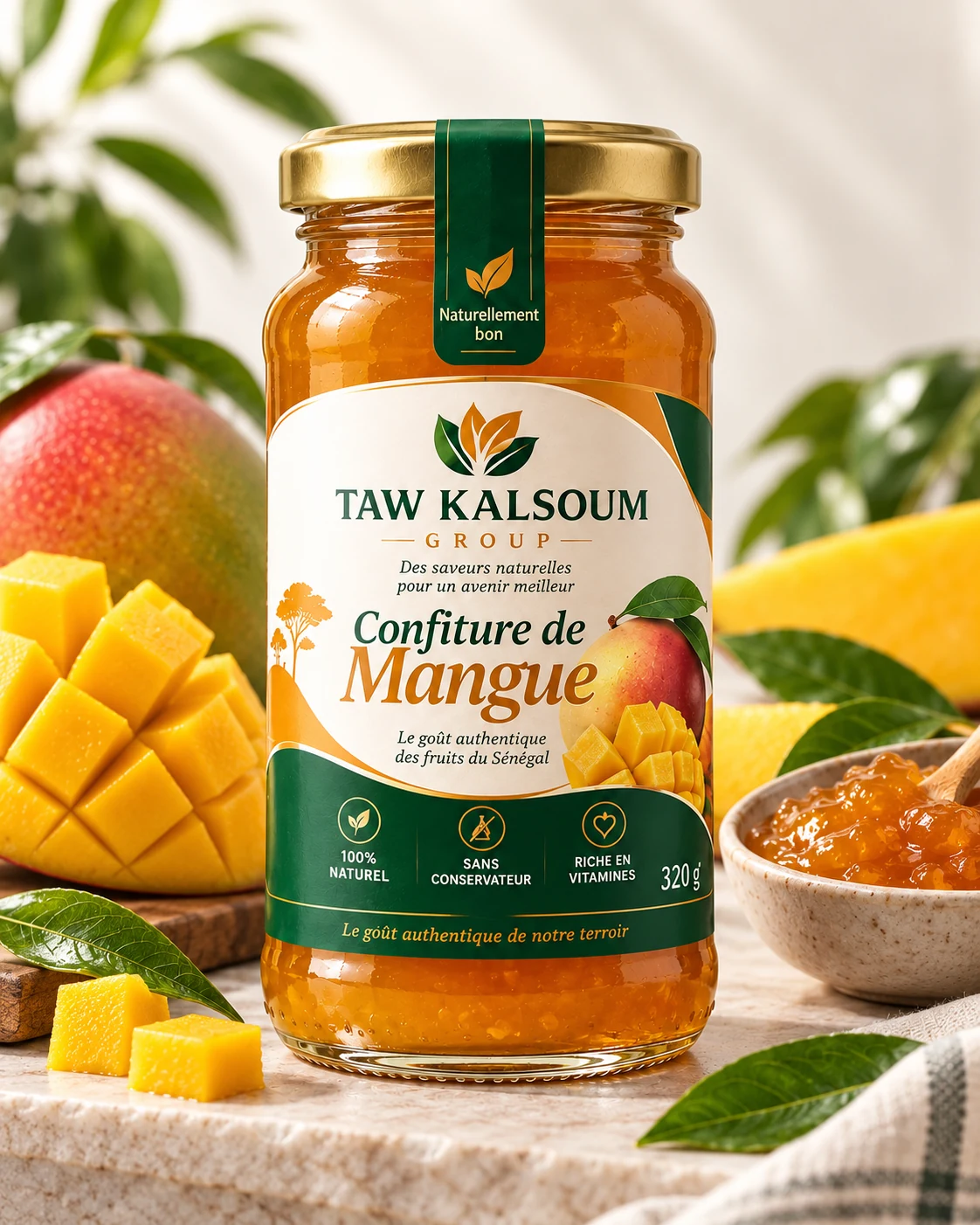 Confiture de mangue TAW KALSOUM GROUP
