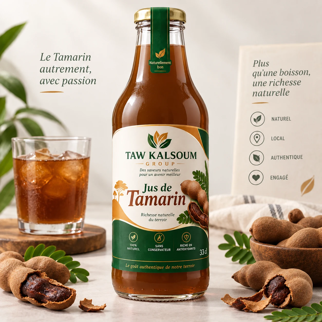 Jus de tamarin TAW KALSOUM GROUP